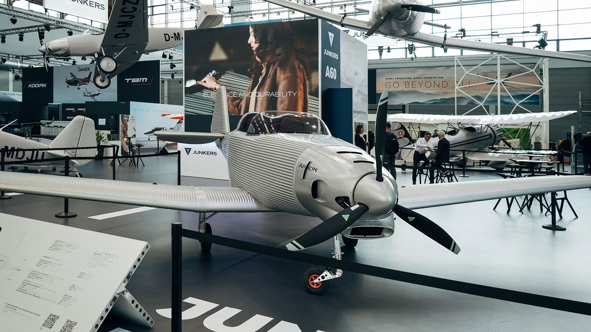 artistic advertising worlds trade show design references Junkers