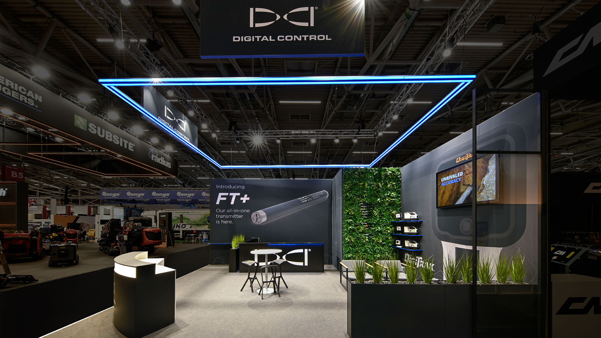 artistic Trade Show Design Reference: Digital Control