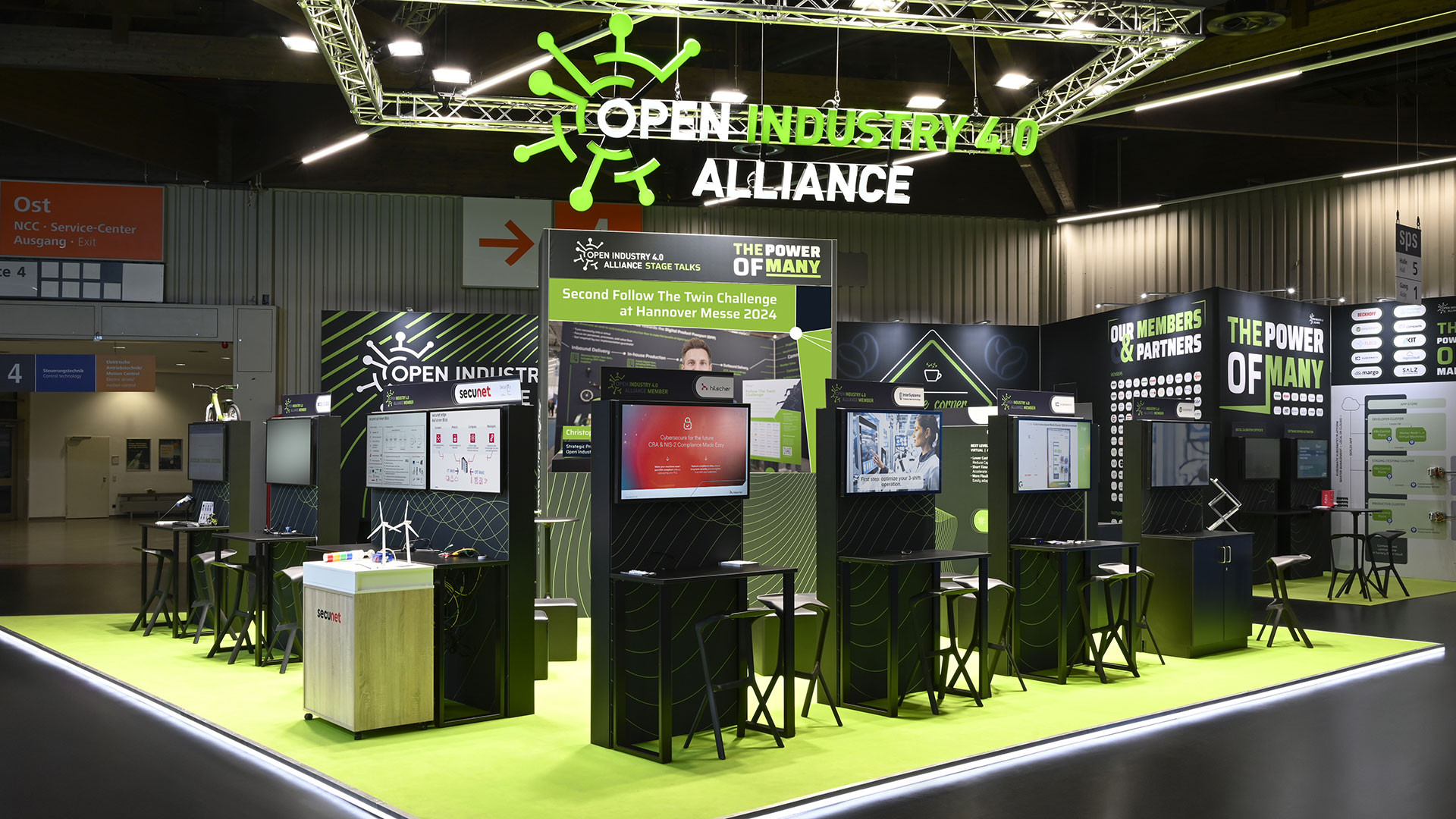 Exhibition Booth References: Open Industry 4.0 Alliance